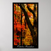 October Grandeurポスター ポスター (正面)