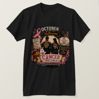 October Heroes™ | 民間防衛 乳がんサポート Tシャツ