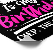 October Is My Birthday The Whole Month October Bir ポスター (角)