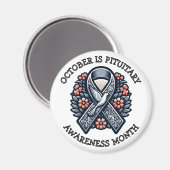 October is Pituitary Awareness Month マグネット (正面/裏面)