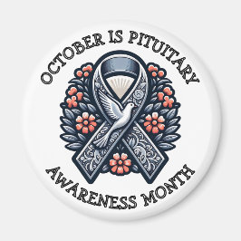 October is Pituitary Awareness Month マグネット