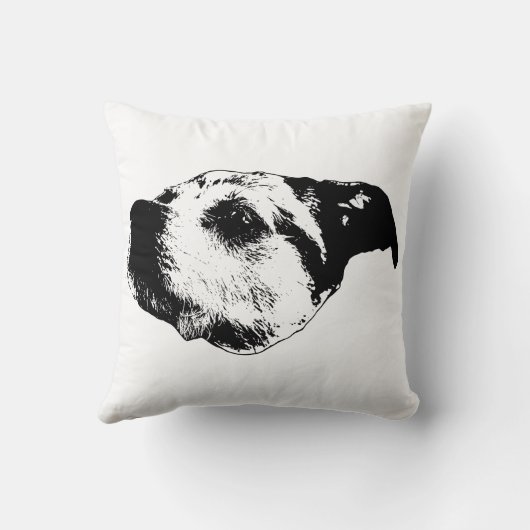 October Living-Room Calm — Terrier クッション (裏面)