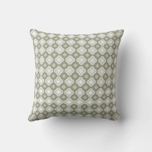 October Mist Throw Pillow クッション (裏面)
