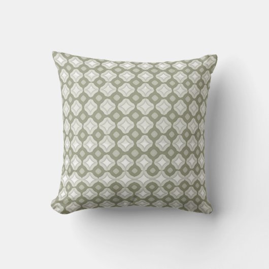 October Mist Throw Pillow クッション (正面)