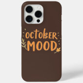 October Mood Cozy Fall iPhone 15 Case-Mate iPhoneケース (裏面)