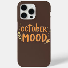 October Mood Cozy Fall iPhone 15 Pro Maxケース