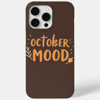 October Mood Cozy Fall iPhone 15 Pro Maxケース