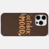 October Mood Cozy Fall iPhone 15 Case-Mate iPhoneケース (裏面 (横))