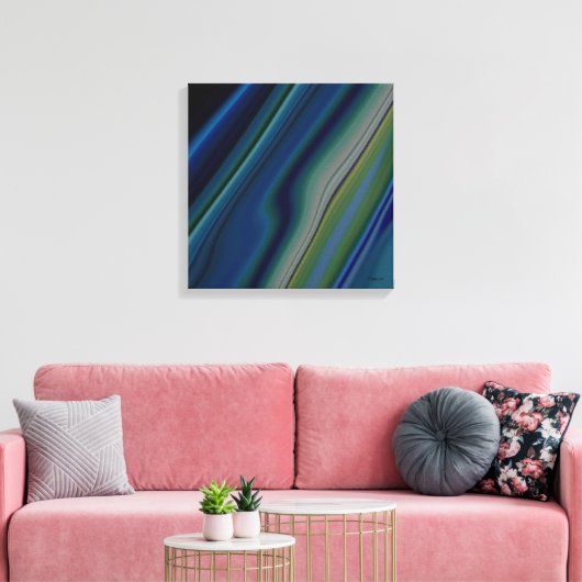 October Rain キャンバスプリント (インサイチュ (リビング))