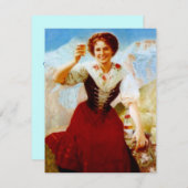 OCTOBERFESTのオクトーバーフェストは誘います4.25"をx 5.5" 招待状 (正面/裏面)