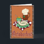 Octoberfestのドイツ語オクトーバーフェスト カード<br><div class="desc">Octoberfestのドイツ語オクトーバーフェスト</div>