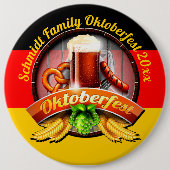 Octoberfestフェスティバルパーソナライズ名年20xx 缶バッジ (正面)