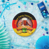 Octoberfestフェスティバルパーソナライズ名年7" ペーパープレート (パーティー)