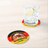 Octoberfestフェスティバルパーソナライズ名年 ラウンドペーパーコースター (インサイチュ)