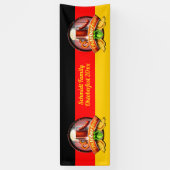 Octoberfestフェスティバルパーソナライズ名年 横断幕 (縦)