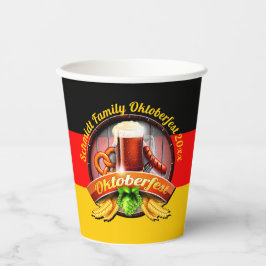 Octoberfestフェスティバルパーソナライズ名年 紙コップ