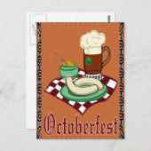 Octoberfest,オクトーバーフェスト,ドイツ ポストカード (正面/裏面)