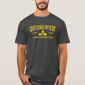 Octoberfest 2018のクールなヴィンテージのスタイルのカスタムの文字 tシャツ (正面)