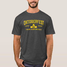 Octoberfest 2018のクールなヴィンテージのスタイルのカスタムの文字 tシャツ