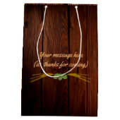 Octoberfest Club/Pub/Company追加ロゴ ミディアムペーパーバッグ (裏面)