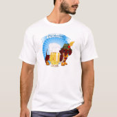 Octoberfest DachshundメンズベーシックTシャツ Tシャツ (正面)