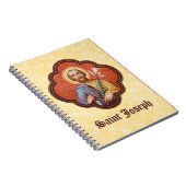 Octofoilでの聖ヨセフのポートレート(TF 02) ノートブック (右側)