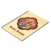 Octofoilでの聖ヨセフのポートレート(TF 02) ノートブック (左側)