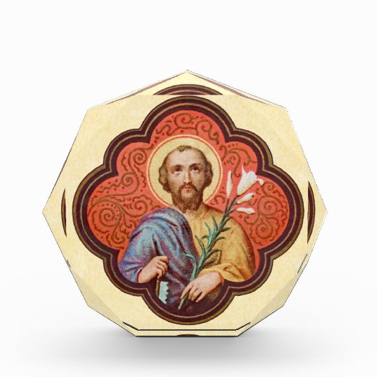 Octofoilでの聖ヨセフのポートレート(TF 02) フォトブロック (正面)