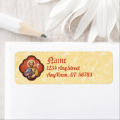 Octofoilでの聖ヨセフのポートレート(TF 02) ラベル (インサイチュ)