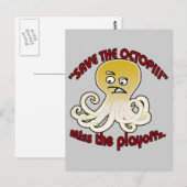Octopi救はがき ポストカード (正面/裏面)