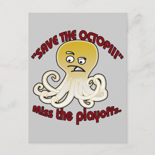 Octopi救はがき ポストカード (正面)