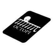 Octopi -おもしろい Pi Octopus Math マグネット (左側)