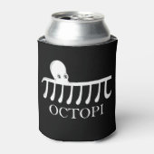 Octopi -おもしろい Pi Octopus Math 缶クーラー (缶正面)