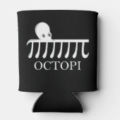 Octopi -おもしろい Pi Octopus Math 缶クーラー (裏面)