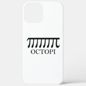 Octopi -おもしろい Pi Octopus Math Case-Mate iPhoneケース (裏面)