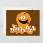 Octopusありがとう ポストカード (正面/裏面)