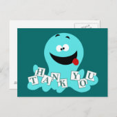 Octopusありがとう ポストカード (正面/裏面)