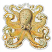 Octopusを使って内部の探索者をヴィンテージ シール (正面)