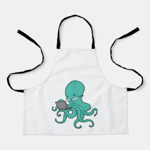 Octopusノートパソコン エプロン
