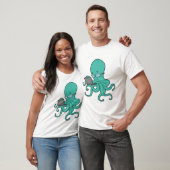 Octopusノートパソコン Tシャツ (ユニセックス)