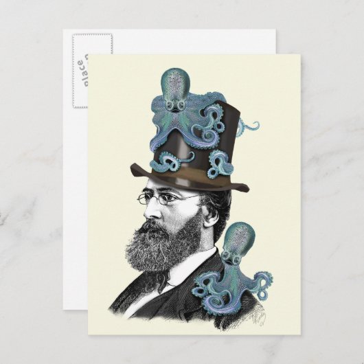 Octopus 2博士 ポストカード (正面/裏面)