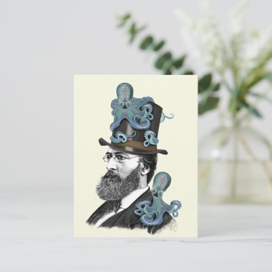 Octopus 2博士 ポストカード (スタンド正面)