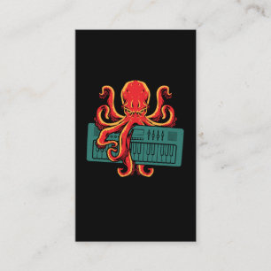 Octopus Analog 日本の Synthキーボードシンセサイザ 名刺