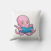 Octopus at 読's a book クッション (裏面)