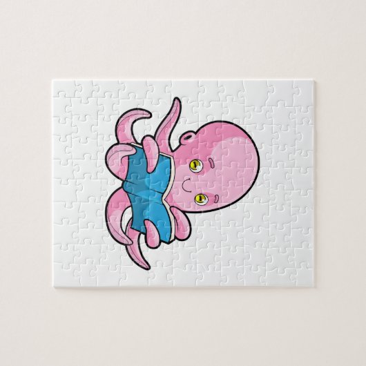 Octopus at 読's a book ジグソーパズル (横)