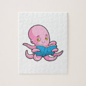 Octopus at 読's a book ジグソーパズル (縦)