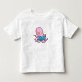 Octopus at 読's a book トドラーTシャツ (正面)