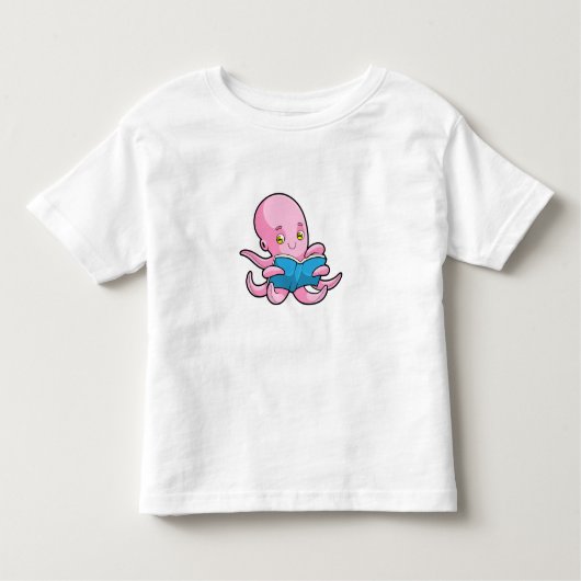 Octopus at 読's a book トドラーTシャツ (正面)