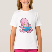 Octopus at 読's a book tシャツ (正面)