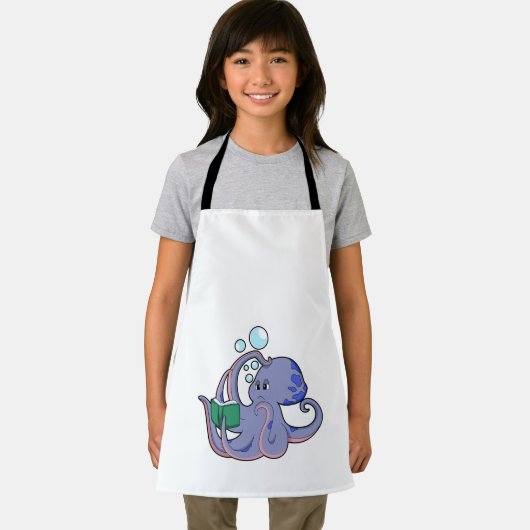 Octopus at 読's with Book エプロン (インサイチュ)